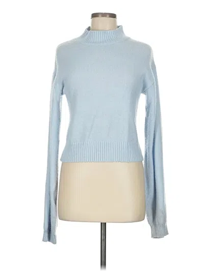 Pre-owned Wild Fable Turtleneck Sweater In Blue