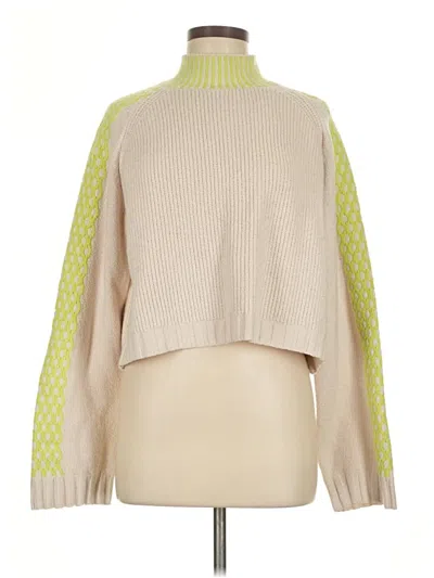 Pre-owned Wild Fable Turtleneck Sweater In Brown