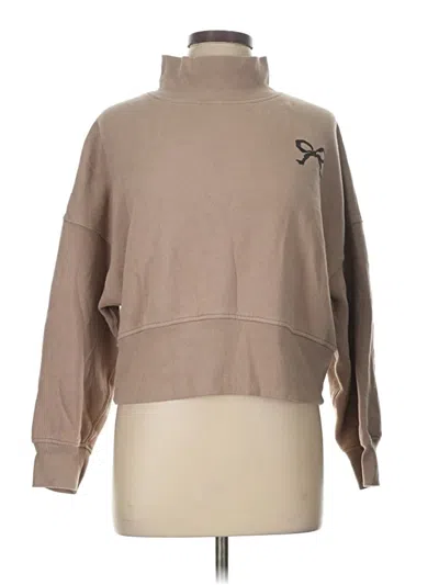 Pre-owned Wild Fable Turtleneck Sweater In Brown