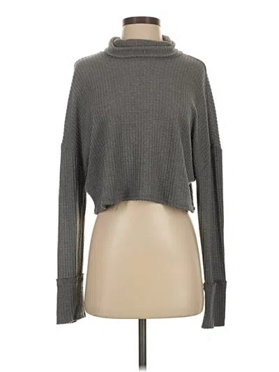 Pre-owned Wild Fable Turtleneck Sweater In Gray