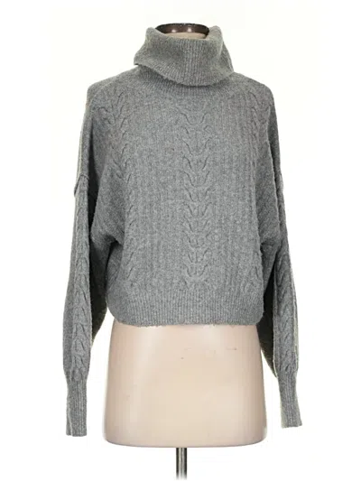 Pre-owned Wild Fable Turtleneck Sweater In Gray