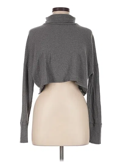 Pre-owned Wild Fable Turtleneck Sweater In Gray