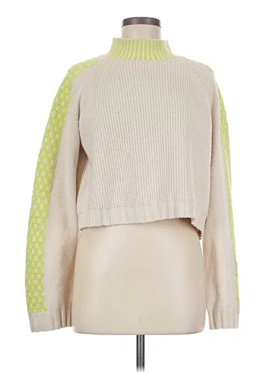 Pre-owned Wild Fable Turtleneck Sweater In Ivory