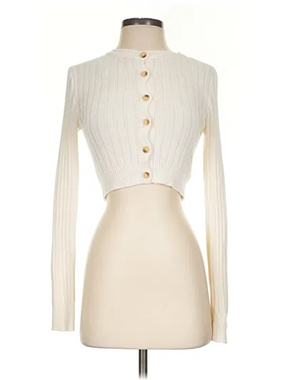Pre-owned Wild Fable Turtleneck Sweater In Ivory