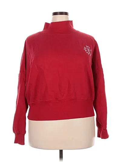 Pre-owned Wild Fable Turtleneck Sweater In Red