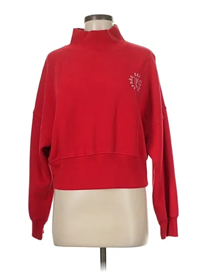 Pre-owned Wild Fable Turtleneck Sweater In Red
