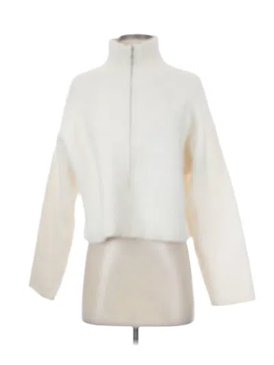 Pre-owned Wild Fable Turtleneck Sweater In White