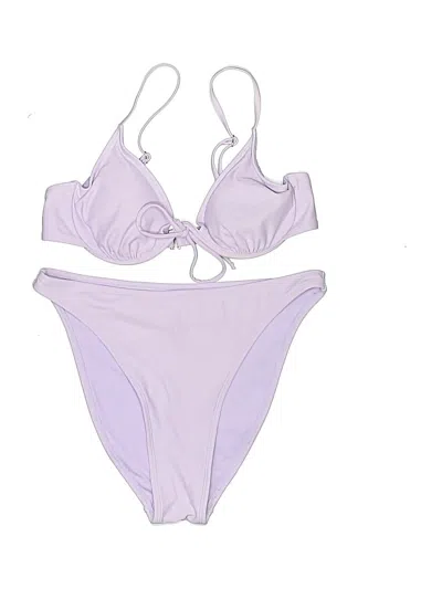 Pre-owned Wild Fable Two Piece Swimsuit In Purple