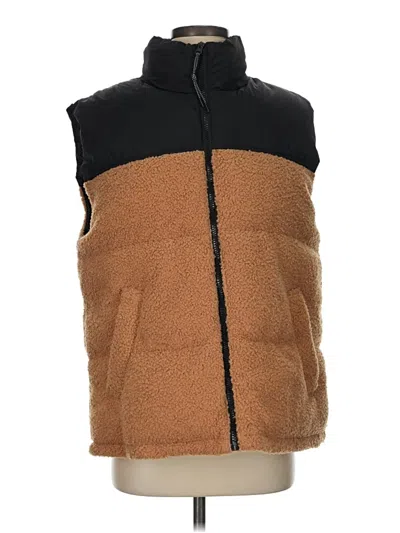 Pre-owned Wild Fable Vest In Brown