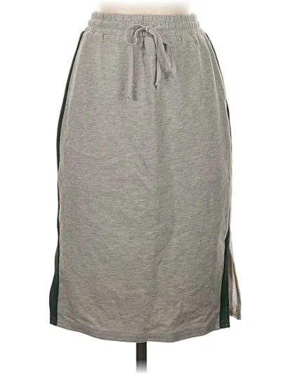 Pre-owned Wild Honey Casual Skirt In Gray