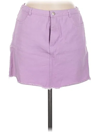 Pre-owned Wild Honey Casual Skirt In Purple
