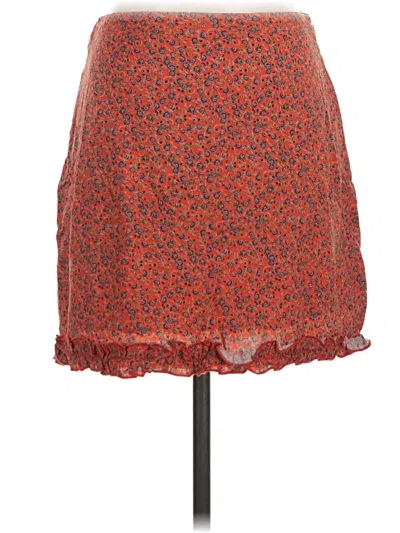 Pre-owned Wild Honey Casual Skirt In Red