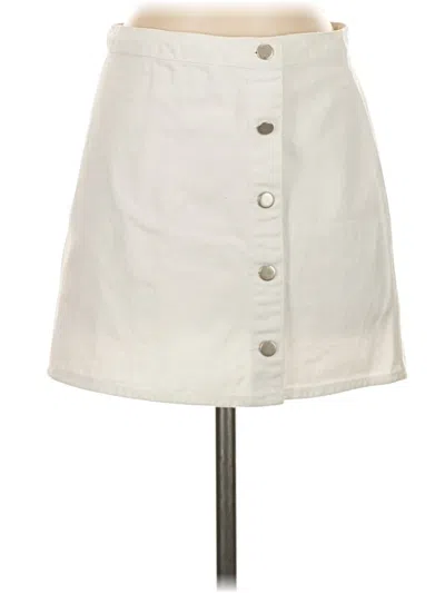 Pre-owned Wild Honey Casual Skirt In White