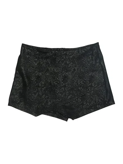Pre-owned Wild Honey Skort In Black