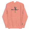 Wild Lady Lils Women's Pink / Purple Stay Wild Unisex Hoodie In Dusty Rose In Pink/purple