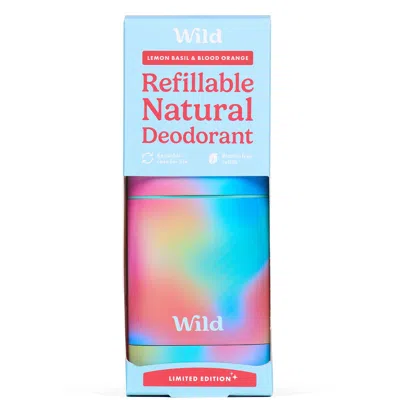 Wild Lemon, Basil And Blood Orange Deodorant In Ombre Case 40g In White