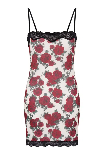 Wild Lovers London Red Liora Dress In Multi