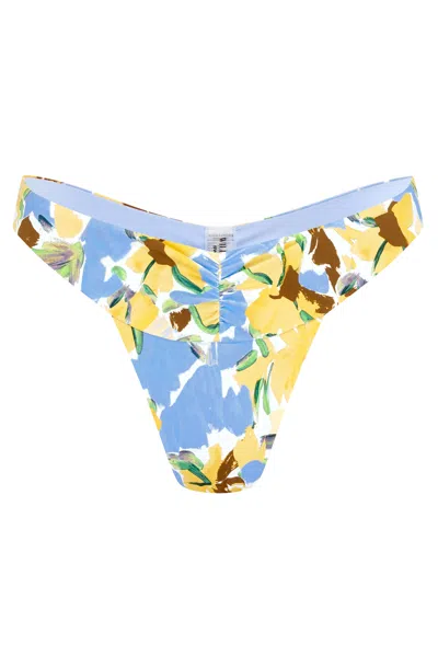 Wild Lovers London Women's Blue Bahama Breeze Bikini Bottoms