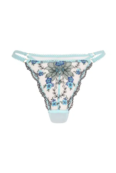 Wild Lovers London Women's Blue Belluci Thong