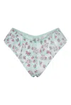 Wild Lovers London Women's Blue Chloe French Knickers In Blue