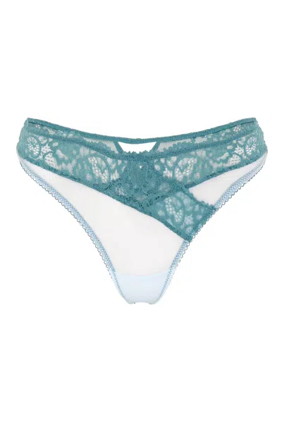 Wild Lovers London Women's Blue Florianne Brief