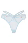 Wild Lovers London Women's Blue Tilly Brief In Blue