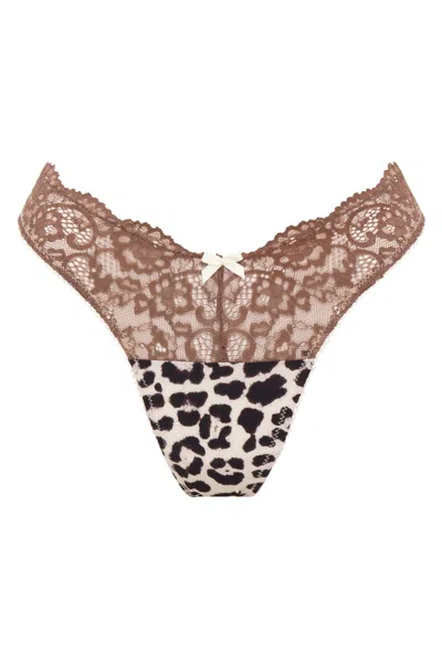 Wild Lovers London Women's Brown Anouk Brief