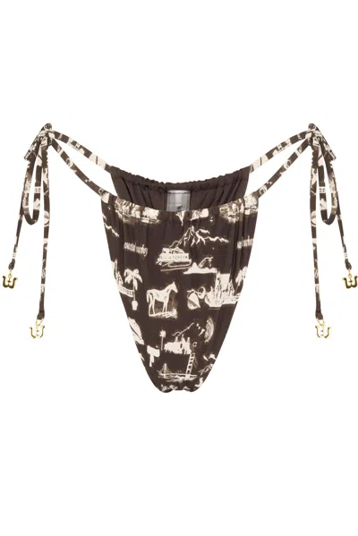 Wild Lovers London Women's Brown Rodeo - Bikini Bottoms