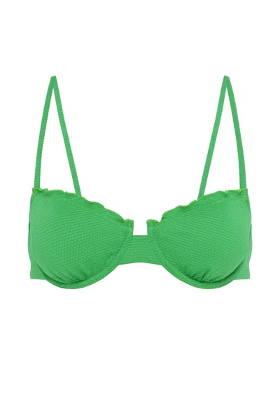 Wild Lovers London Women's Green Spicy Bikini Top