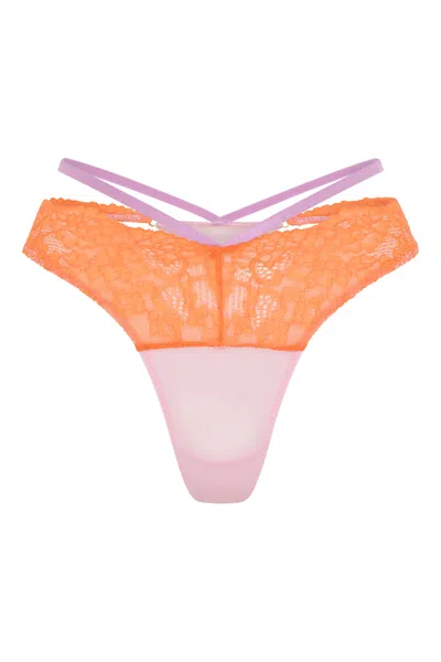 Wild Lovers London Women's Lucy Brief In Orange