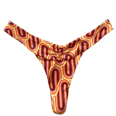 Wild Lovers London Women's Nostalgia Bikini Bottoms In Brown