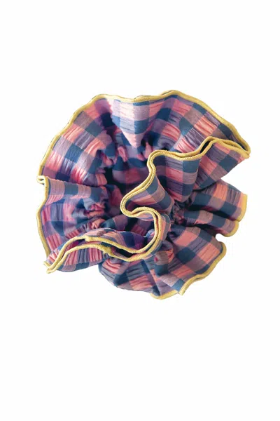 Wild Lovers London Women's Pink Candy Scrunchie