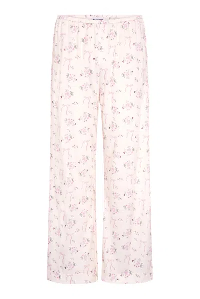 Wild Lovers London Women's Pink Celeste Pyjama Trousers