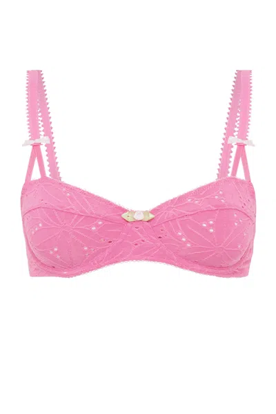 Wild Lovers London Women's Pink Clea Bra