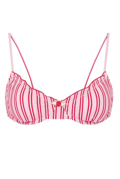 Wild Lovers London Women's Pink Dolly Daze Bikini Top