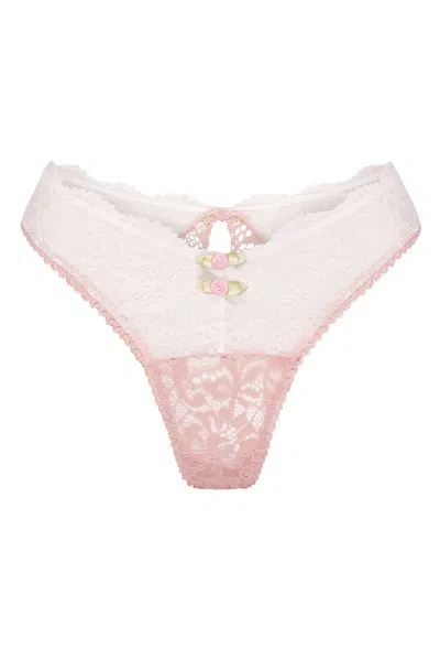 Wild Lovers London Women's Pink Elise Brief