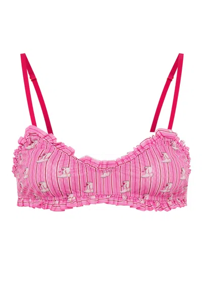 Wild Lovers London Women's Pink Ines Bra
