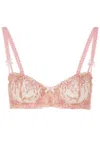 Wild Lovers London Women's Pink / Purple Martina Bra In Pink/purple