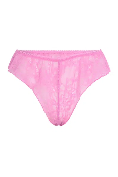 Wild Lovers London Women's Pink / Purple Valentina Brief In Pink/purple