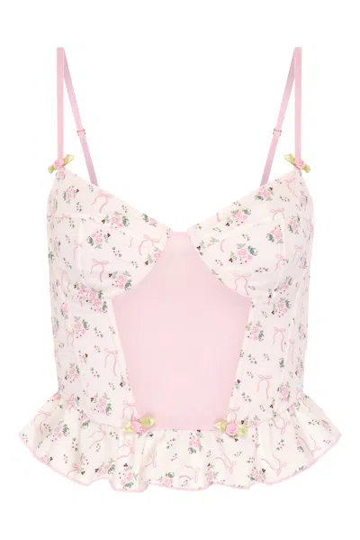 Wild Lovers London Women's Pink Scarlett Corset