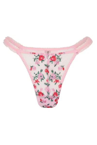 Wild Lovers London Women's Pink Suzette Thong