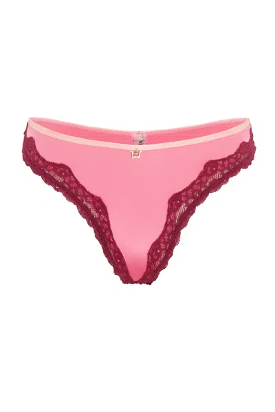 Wild Lovers London Women's Pink Thea Brief