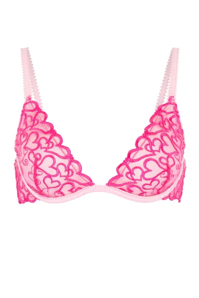 Wild Lovers London Women's Pink Valentino Bra