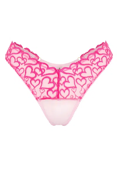 Wild Lovers London Women's Pink Valentino Thong