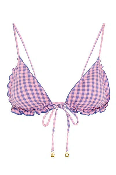 Wild Lovers London Women's Purple Candy Bikini Top