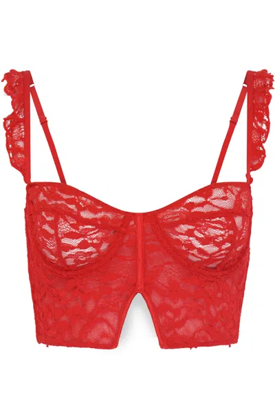 Wild Lovers London Women's Red Amia Bustier