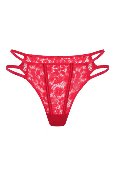 Wild Lovers London Women's Red Kourtney Brief