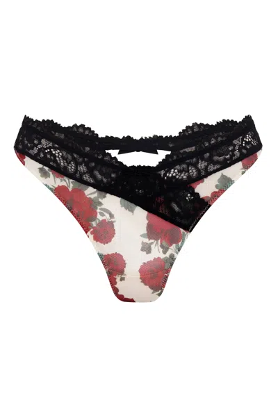 Wild Lovers London Women's Red Liora Brief