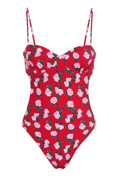Wild Lovers London Women's Red Marbella Swimsuit
