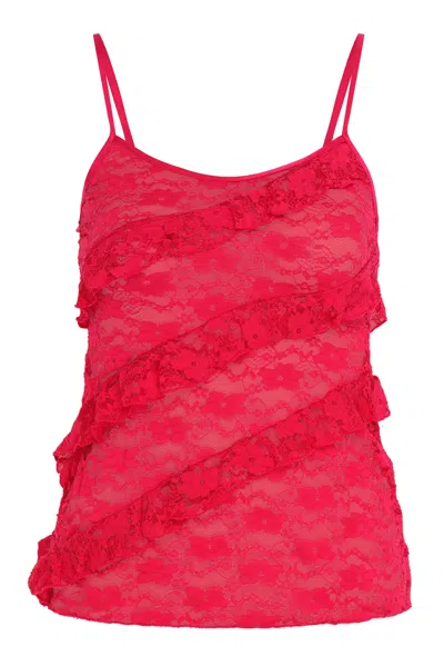 Wild Lovers London Women's Red Mermaid Cami Top